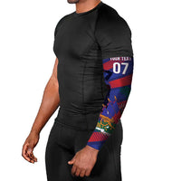 Haiti Football Personalized Les Grenadiers Arm Sleeves Echoes of History - Wonder Print Shop