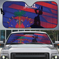Haiti Football Les Grenadiers Auto Sun Shade Echoes of History - Wonder Print Shop