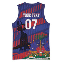 Haiti Football Personalized Les Grenadiers Basketball Jersey Echoes of History - Wonder Print Shop