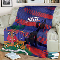 Haiti Football Les Grenadiers Blanket Echoes of History - Wonder Print Shop
