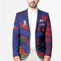 Haiti Football Personalized Les Grenadiers Blazer Echoes of History - Wonder Print Shop