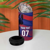 Haiti Football Personalized Les Grenadiers 4 in 1 Can Cooler Tumbler Echoes of History - Wonder Print Shop