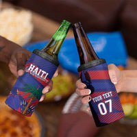 Haiti Football Personalized Les Grenadiers 4 in 1 Can Cooler Tumbler Echoes of History - Wonder Print Shop
