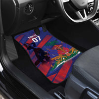 Haiti Football Personalized Les Grenadiers Car Mats Echoes of History - Wonder Print Shop