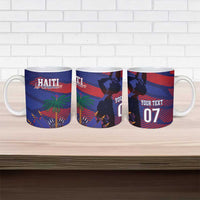 Haiti Football Personalized Les Grenadiers Ceramic Mug Echoes of History - Wonder Print Shop