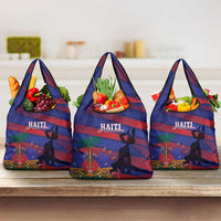 Haiti Football Les Grenadiers Grocery Bag Echoes of History - Wonder Print Shop