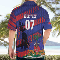 Haiti Football Personalized Les Grenadiers Hawaiian Shirt Echoes of History - Wonder Print Shop