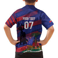 Haiti Football Personalized Les Grenadiers Hawaiian Shirt Echoes of History - Wonder Print Shop