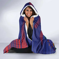 Haiti Football Les Grenadiers Hooded Blanket Echoes of History - Wonder Print Shop