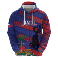 Haiti Football Personalized Les Grenadiers Hoodie Echoes of History - Wonder Print Shop