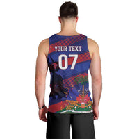 Haiti Football Personalized Les Grenadiers Men Tank Top Echoes of History - Wonder Print Shop