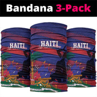 Haiti Football Les Grenadiers Neck Gaiter Echoes of History - Wonder Print Shop