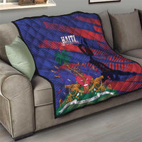 Haiti Football Les Grenadiers Quilt Echoes of History - Wonder Print Shop
