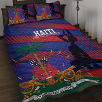 Haiti Football Les Grenadiers Quilt Bed Set Echoes of History - Wonder Print Shop