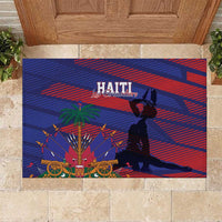 Haiti Football Les Grenadiers Rubber Doormat Echoes of History - Wonder Print Shop