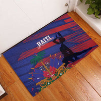 Haiti Football Les Grenadiers Rubber Doormat Echoes of History - Wonder Print Shop