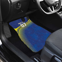 Curacao Football Custom Korsou Blue Wave Car Mats Making History - Wonder Print Shop