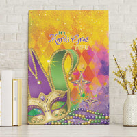 Mardi Gras Canvas Wall Art Watercolor Mix - Carnival Bling LT7 - Wonder Print Shop
