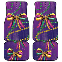 Mardi Gras Car Mats Coquette Bow Glitter Motifs LT7 - Wonder Print Shop