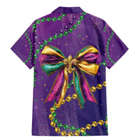 Mardi Gras Family Matching Mermaid Dress and Hawaiian Shirt Coquette Bow Glitter Motifs LT7 - Wonder Print Shop