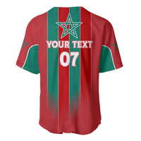 Custom Morocco Football Baseball Jersey Nations Cup 2024 Atlas Lions LT7 - Wonder Print Shop