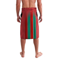 Custom Morocco Football Lavalava Nations Cup 2024 Atlas Lions - Wonder Print Shop