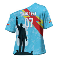 DR Congo WC2026 Custom Cross Shoulder Shirt Lumumba Eva Inspired