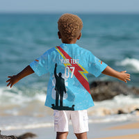 DR Congo WC2026 Custom Kid Hawaiian Shirt Lumumba Eva Inspired