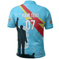 DR Congo WC2026 Custom Polo Shirt Lumumba Eva Inspired
