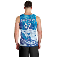 Norges Football WC2026 Custom Viking Rowing Men Tank Top Raging Waves