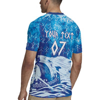 Norges Football WC2026 Custom Viking Rowing Rugby Jersey Raging Waves