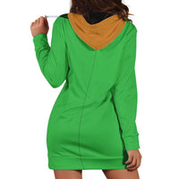 St.Patrick Leprechaun Inspired Funny Hoodie Dress - Wonder Print Shop