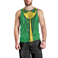 St.Patrick Leprechaun Inspired Funny Men Tank Top - Wonder Print Shop