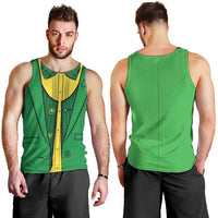 St.Patrick Leprechaun Inspired Funny Men Tank Top - Wonder Print Shop