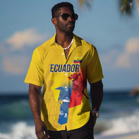 Ecuador Football Custom WC2026 Hawaiian Shirt Historical Symbols - Wonder Print Shop