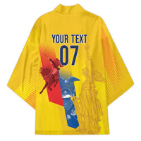 Ecuador Football Custom WC2026 Kimono Historical Symbols - Wonder Print Shop