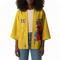 Ecuador Football Custom WC2026 Kimono Historical Symbols - Wonder Print Shop