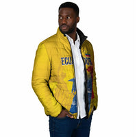 Ecuador Football Custom WC2026 Padded Jacket Historical Symbols - Wonder Print Shop