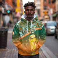 Ivory Coast Football Tribal Patterns Hoodie WC2026 - Wonder Print Shop