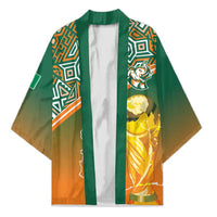 Ivory Coast Football Tribal Patterns Kimono WC2026 - Wonder Print Shop