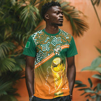 Ivory Coast Football Tribal Patterns T shirt WC2026 - Wonder Print Shop