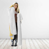 Habesha Motifs Ethiopia Hooded Blanket Tilet White Gold