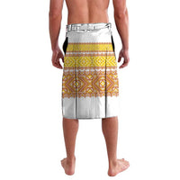 Habesha Motifs Ethiopia Lavalava Tilet White Gold