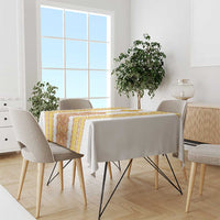 Habesha Motifs Ethiopia Tablecloth Tilet White Gold