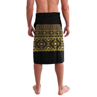 Habesha Motifs Ethiopia Lavalava Tilet Black Gold