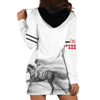 Kentucky Horse Racing Hoodie Dress The Race For The Roses - Wonder Print Shop