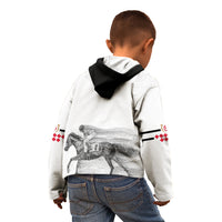 Kentucky Horse Racing Kid Hoodie The Race For The Roses - Wonder Print Shop