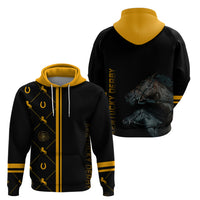Kentucky Horse Racing Hoodie Luxury Black And Gold - Wonder Print Shop