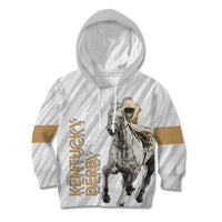 Kentucky Horse Racing Kid Hoodie - Wonder Print Shop