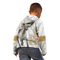 Kentucky Horse Racing Kid Hoodie - Wonder Print Shop